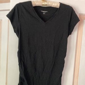 5For$15 Liz Lange size M maternity black top perfect every day Prego where!